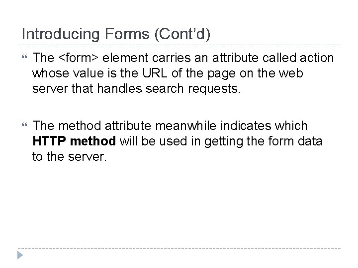 INTRODUCTION TO WEB DEVELOPMENT AND HTML Lecture 07