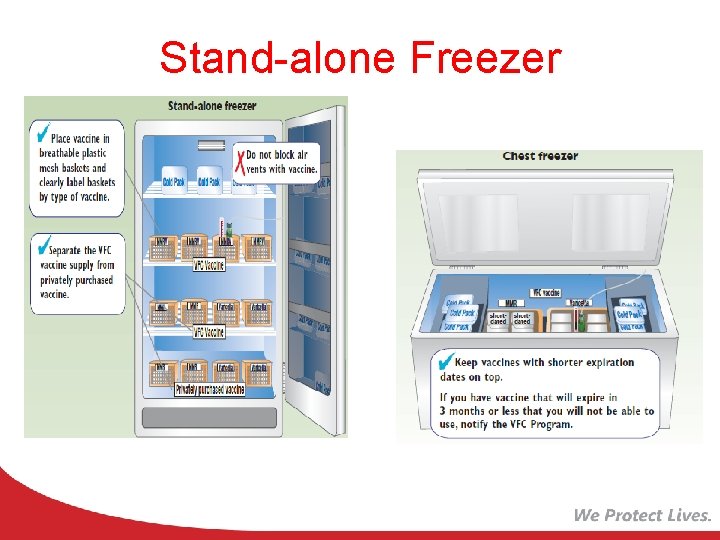 Stand-alone Freezer 