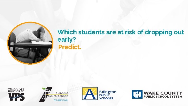 Which students are at risk of dropping out early? Predict. 