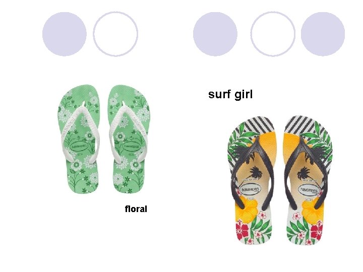 surf girl floral 