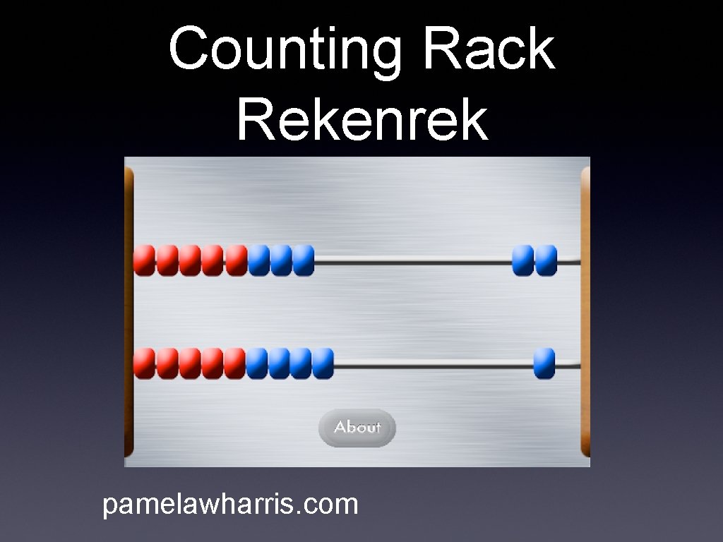 Counting Rack Rekenrek pamelawharris. com 