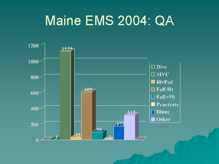 Maine EMS 2004: QA 