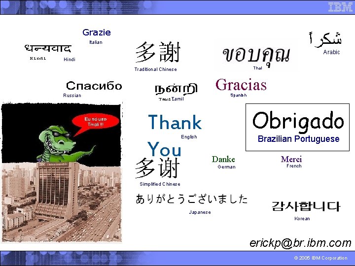 Grazie Italian Arabic Hindi Thai Traditional Chinese Russian Gracias Spanish Tamil Thank You Obrigado