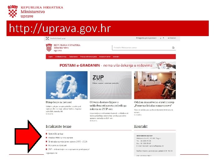 http: //uprava. gov. hr 