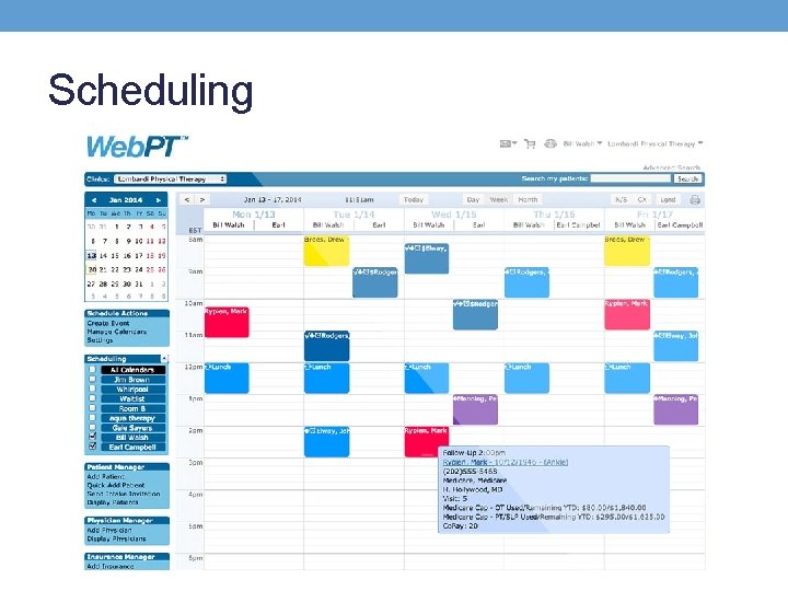 Scheduling 