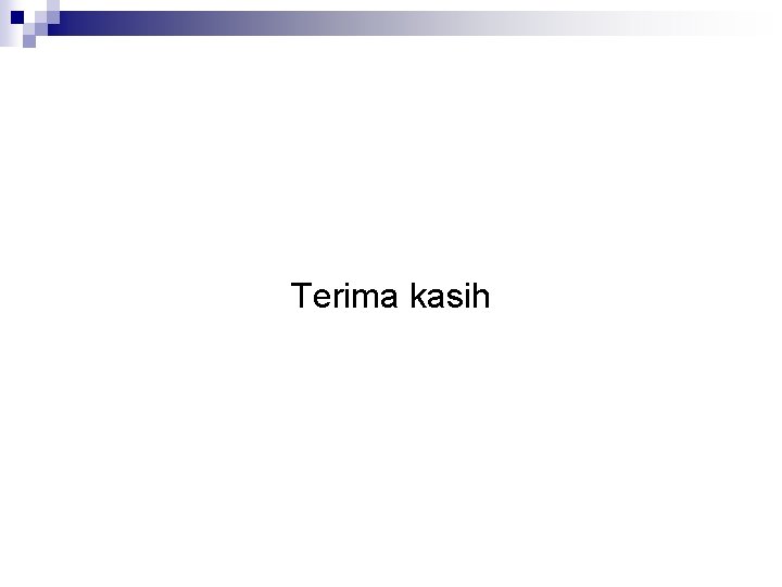 Terima kasih 