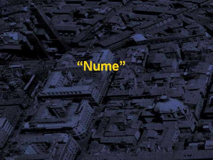 “Nume” 