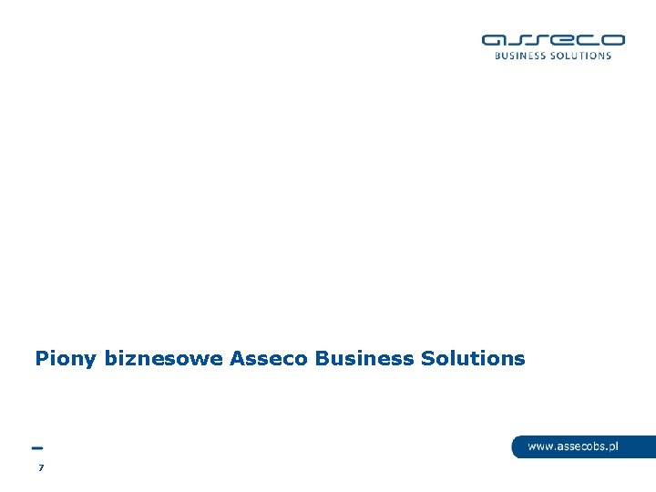 Piony biznesowe Asseco Business Solutions 7 