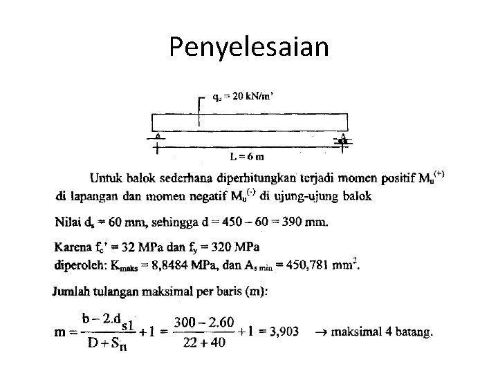 Penyelesaian 