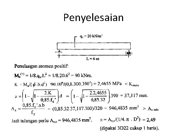 Penyelesaian 