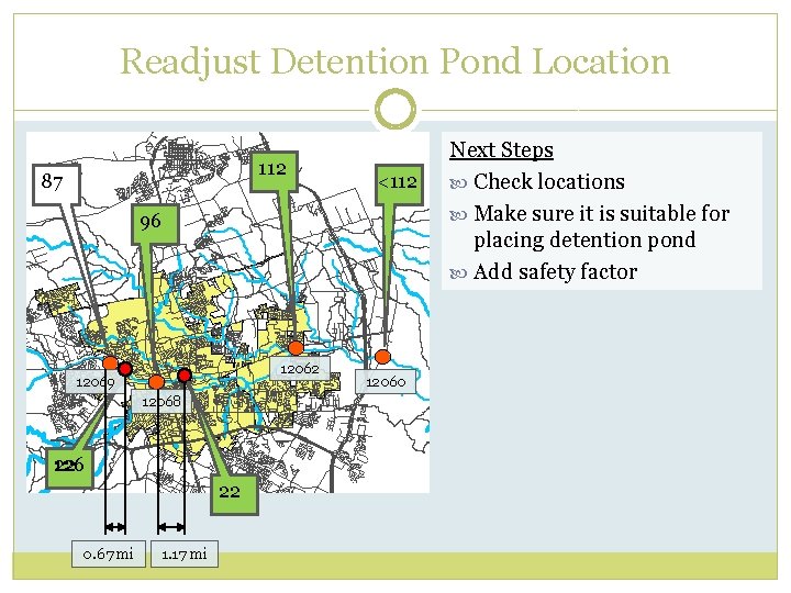 Readjust Detention Pond Location 342 112 87 <112 201 200 96 12062 12069 12068