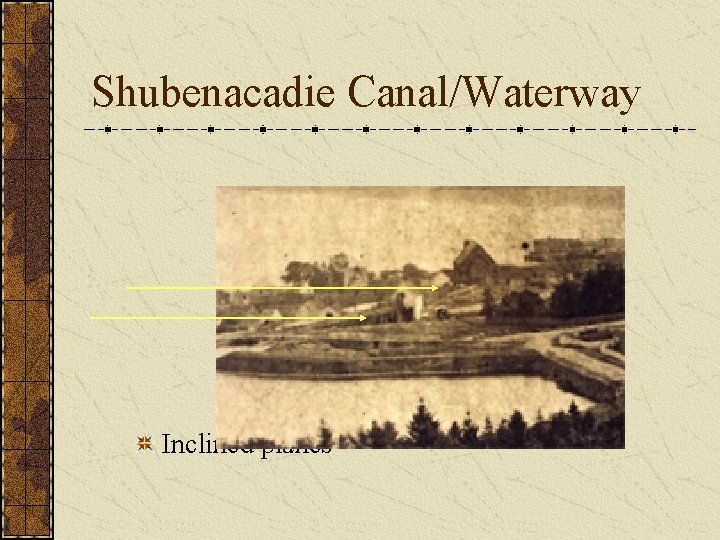 Shubenacadie Canal/Waterway Inclined planes 