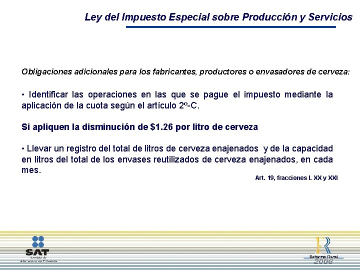 Ley del Impuesto Especial sobre Produccin y Servicios