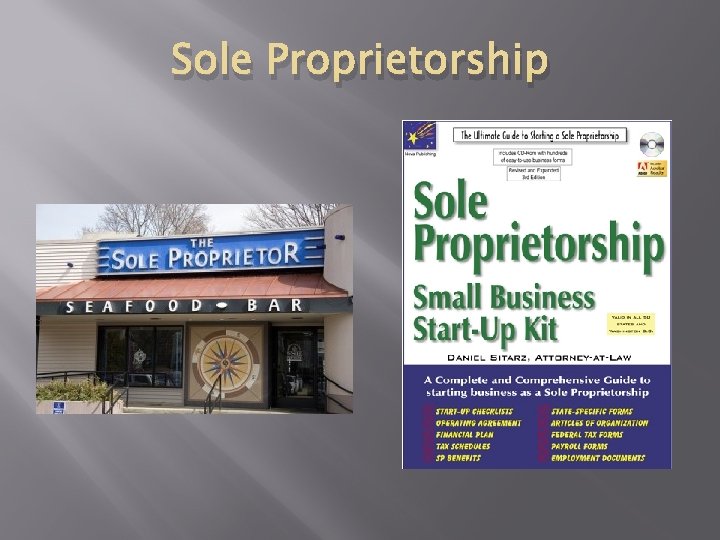 Sole Proprietorship 