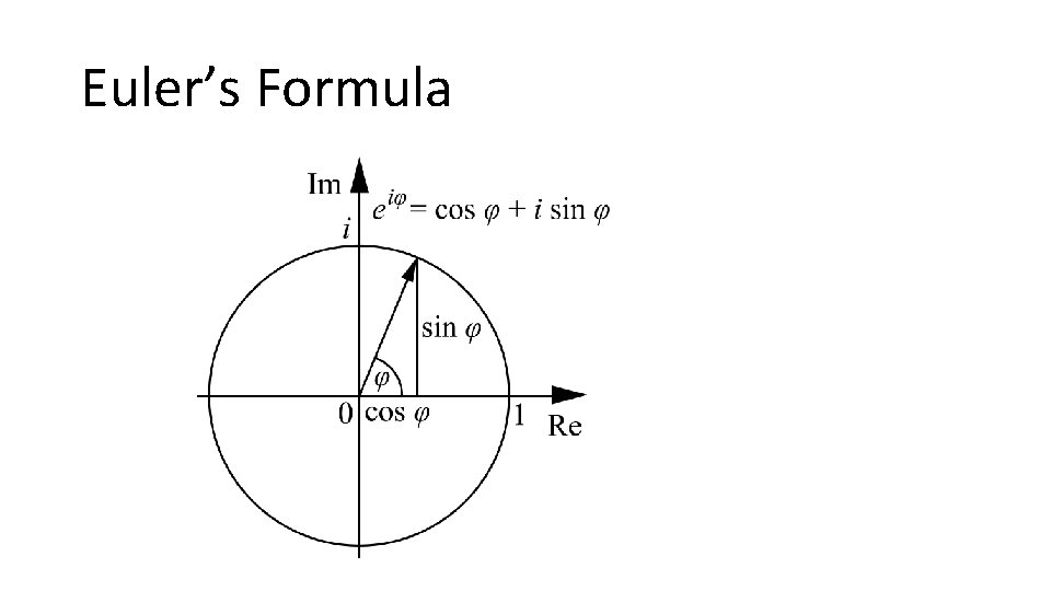 Euler’s Formula 