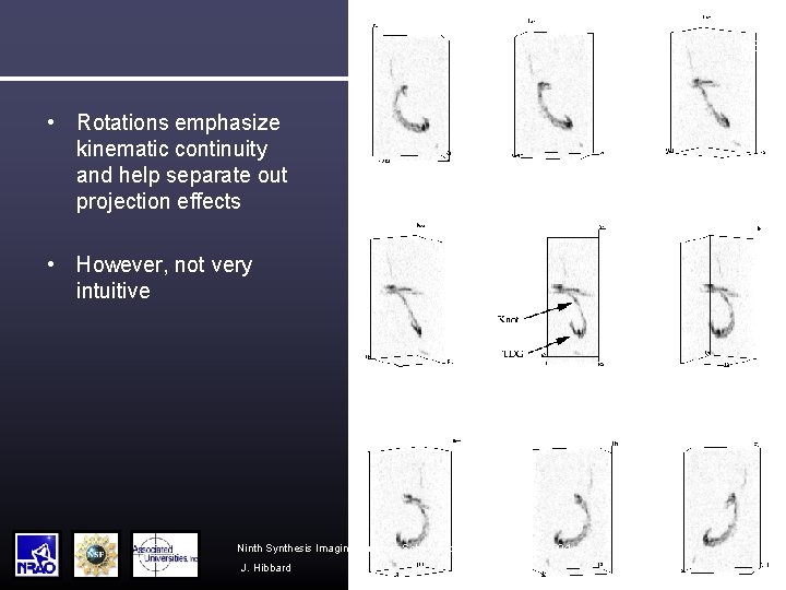 33 • Rotations emphasize kinematic continuity and help separate out projection effects • However,