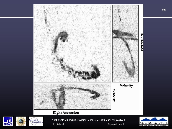 55 Ninth Synthesis Imaging Summer School, Socorro, June 15 -22, 2004 J. Hibbard Spectral