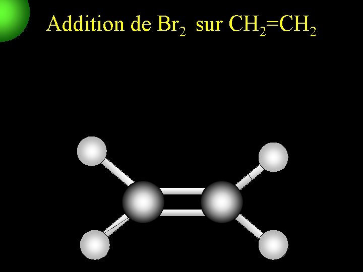 Addition de Br 2 sur CH 2=CH 2 