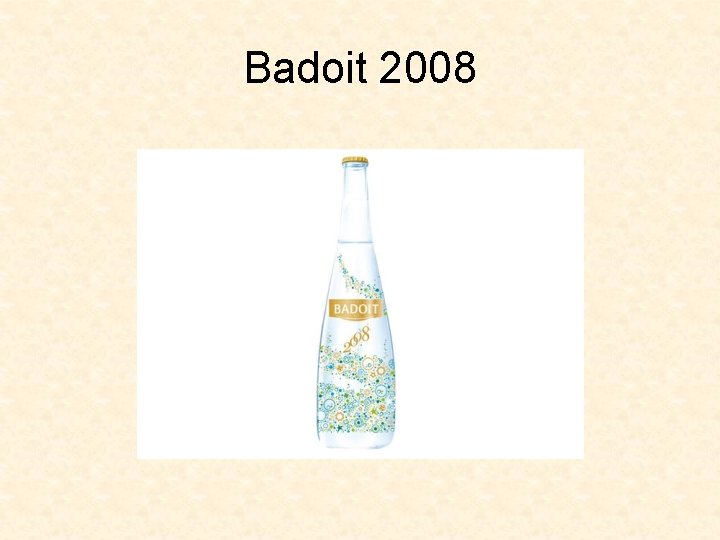 Badoit 2008 