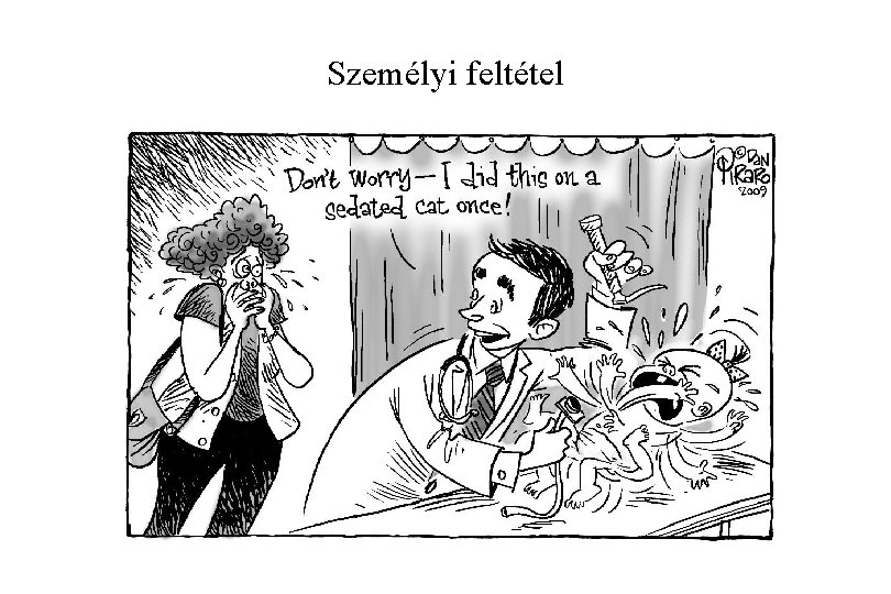 Személyi feltétel 