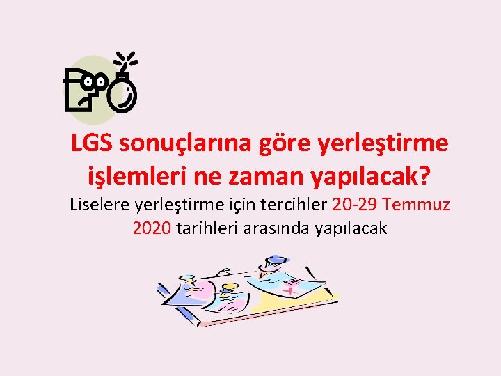 LGS sonuçlarına göre yerleştirme işlemleri ne zaman yapılacak? Liselere yerleştirme için tercihler 20 -29