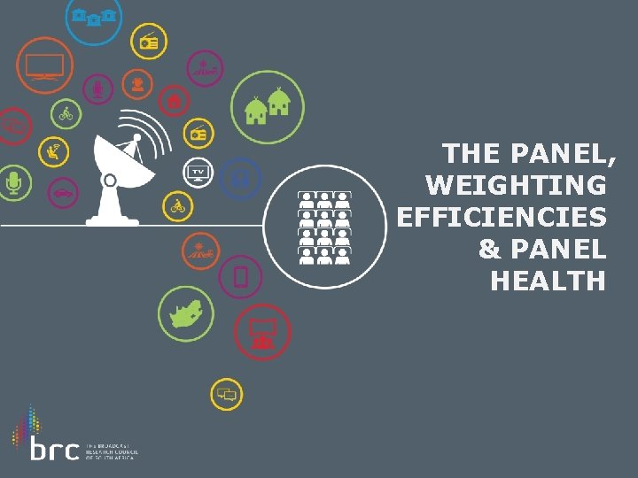 THE PANEL, WEIGHTING EFFICIENCIES & PANEL HEALTH 