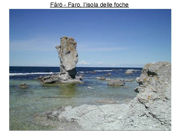 Fårö - Faro, l’isola delle foche 