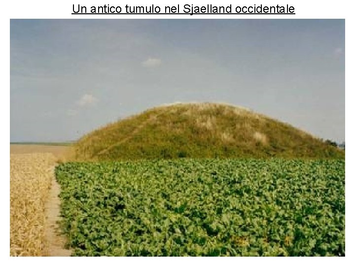 Un antico tumulo nel Sjaelland occidentale 