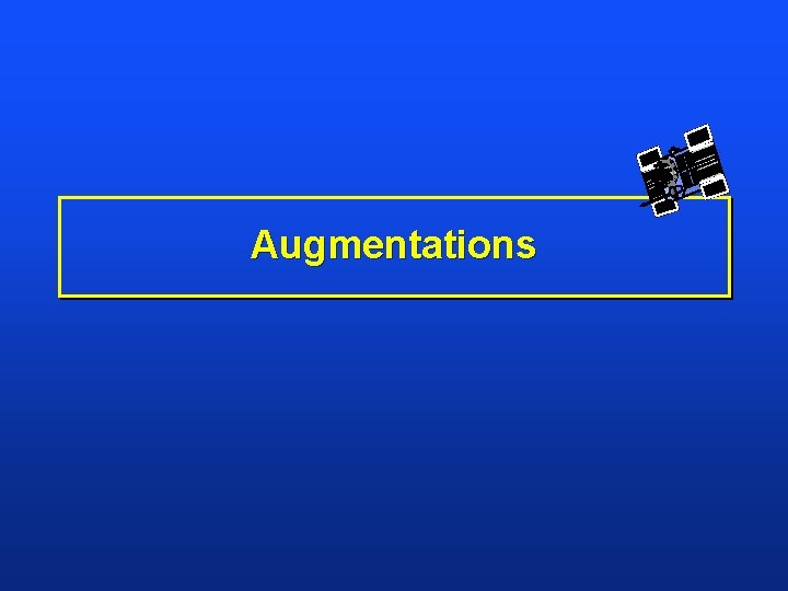 Augmentations 