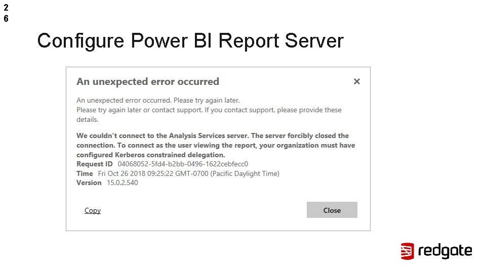 2 6 Configure Power BI Report Server 