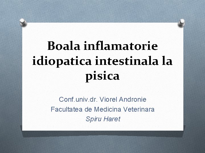 feline inflamatorii boala intestinală pierdere în greutate