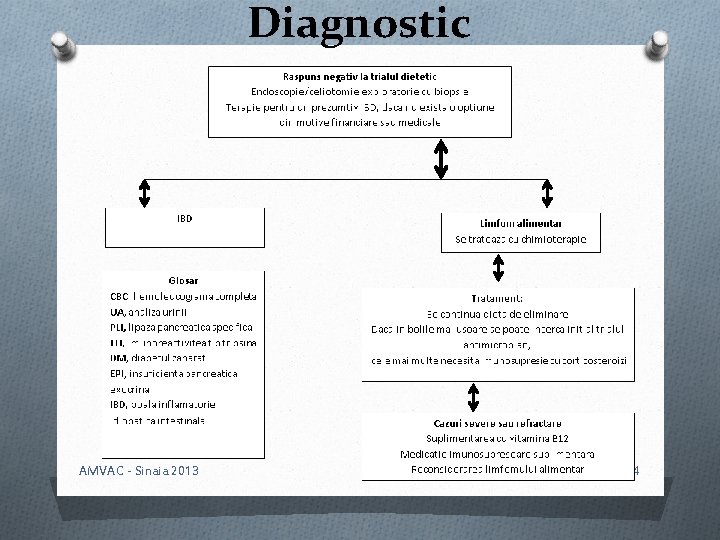 Diagnostic AMVAC - Sinaia 2013 14 