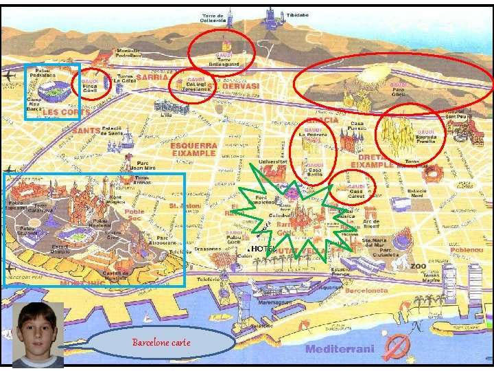 Barcelone carte 