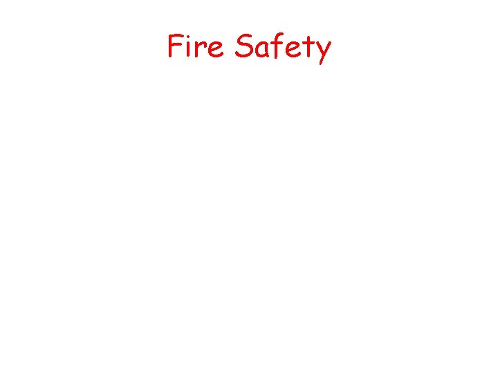 Fire Safety 