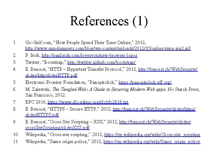 References (1) 1. 2. 3. 4. 5. 6. 7. 8. 9. 10. 11. Go-Gulf.