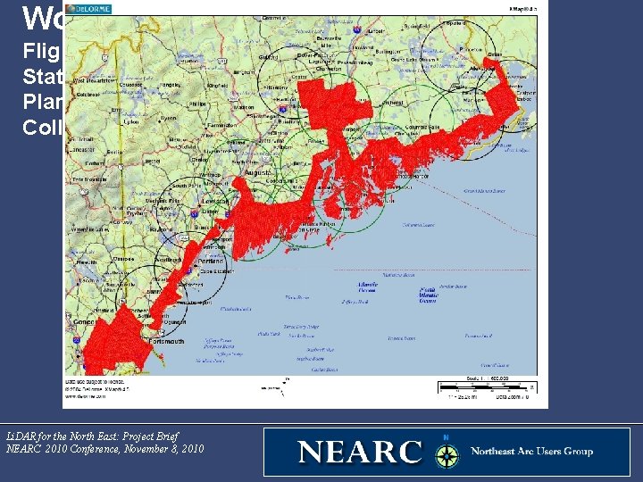 Work Plan: Flight & Base Station Control Plan for Maine Collection Areas Li. DAR