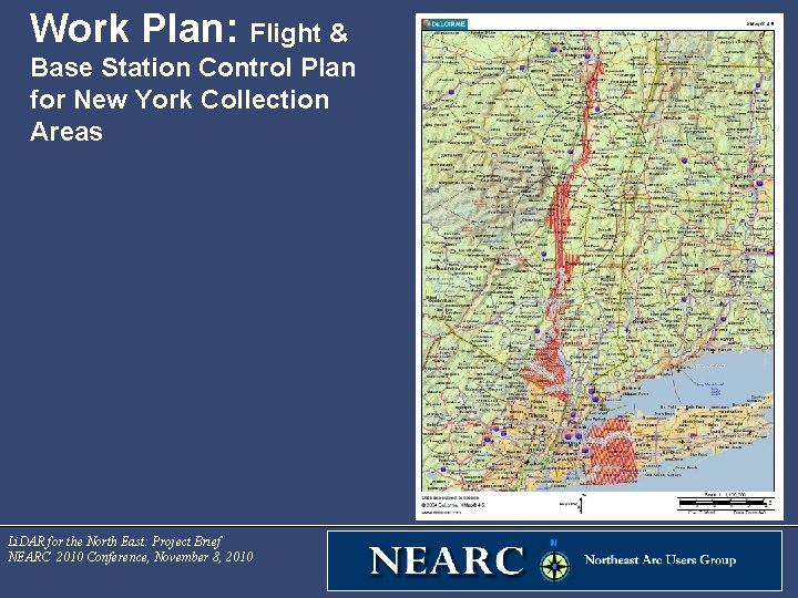 Work Plan: Flight & Base Station Control Plan for New York Collection Areas Li.