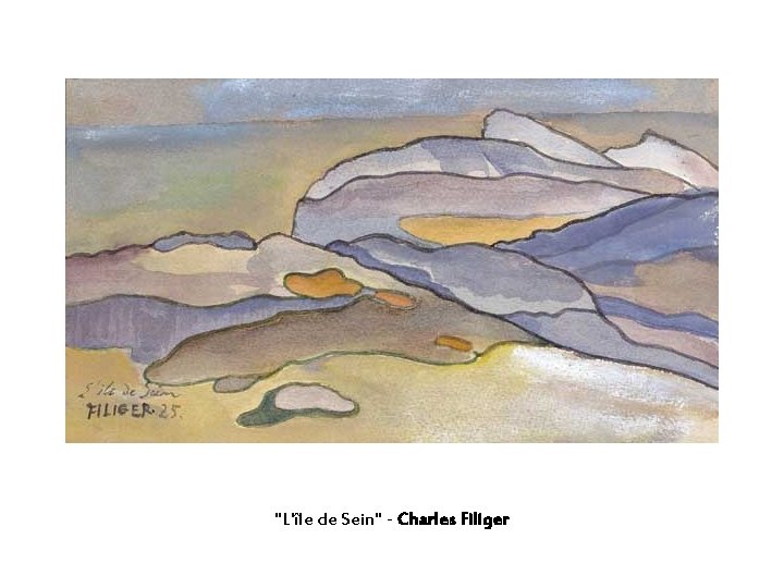"L'île de Sein" - Charles Filiger "L'île de Sein" - Charles Filiger