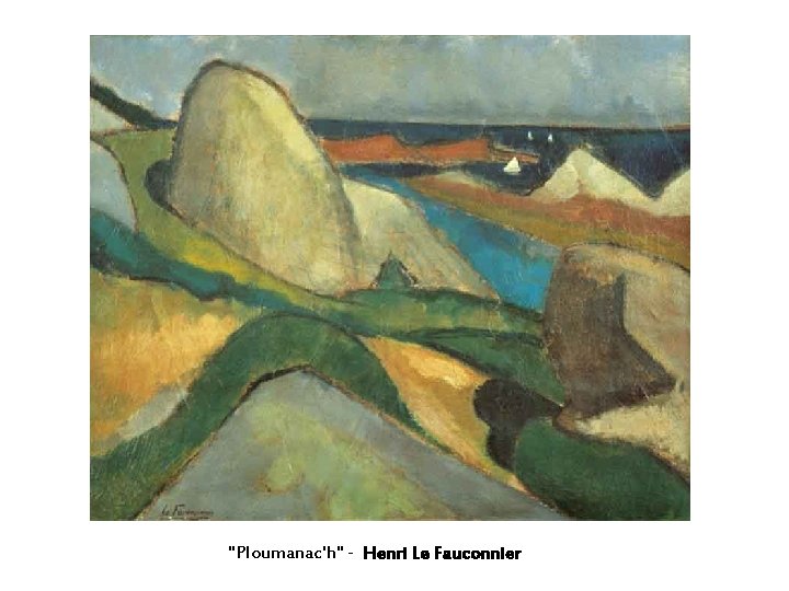 "Ploumanac'h" - Henri Le Fauconnier 