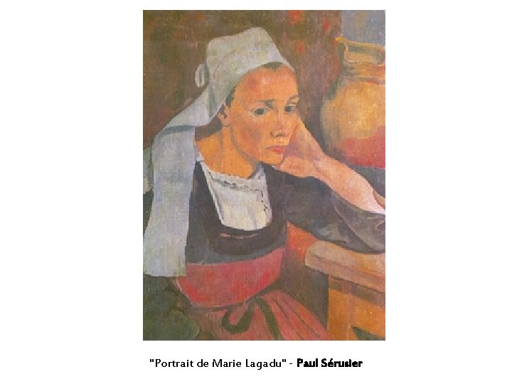 "Portrait de Marie Lagadu" - Paul Sérusier 