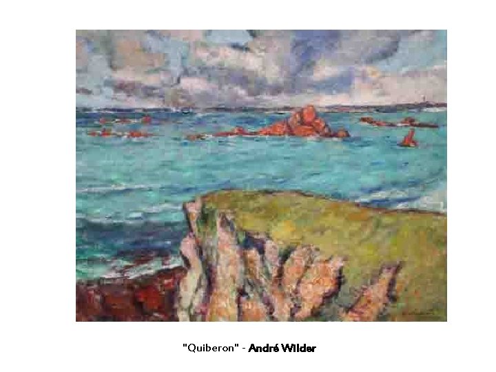"Quiberon" - André Wilder 