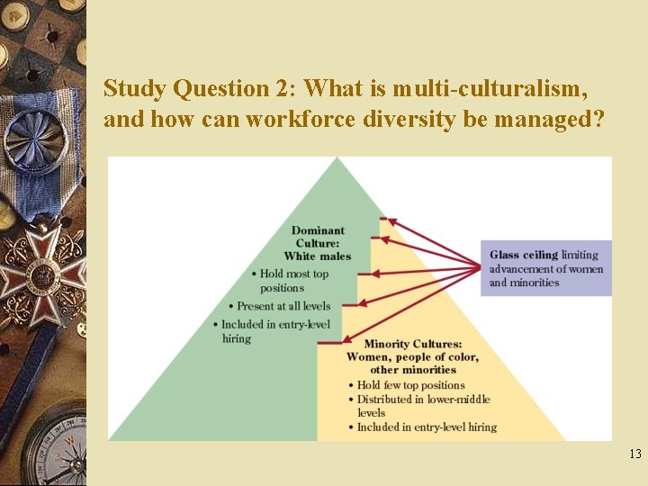 Study Question 2: What is multi-culturalism, and how can workforce diversity be managed? 13