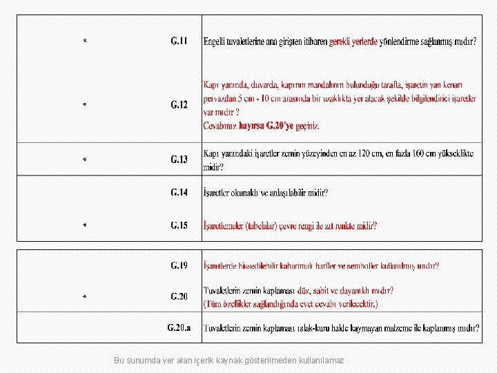 Bu sunumda yer alan içerik kaynak gösterilmeden kullanılamaz 