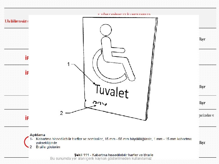 Bu sunumda yer alan içerik kaynak gösterilmeden kullanılamaz 
