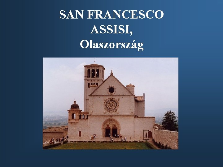 SAN FRANCESCO ASSISI, Olaszország 