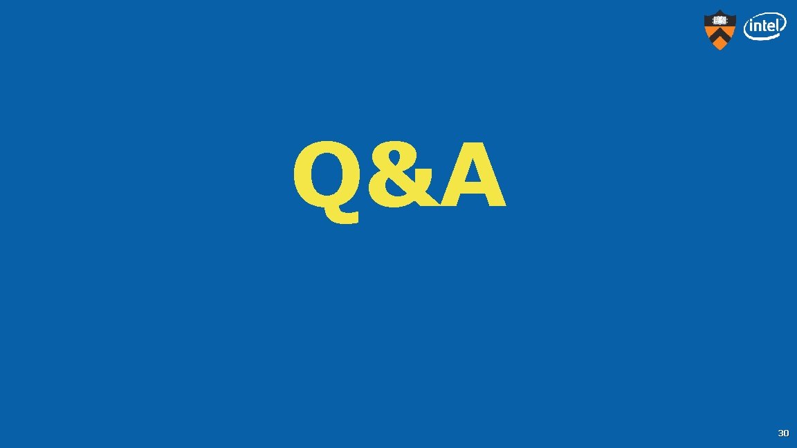 Q&A 30 