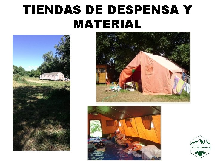 TIENDAS DE DESPENSA Y MATERIAL 