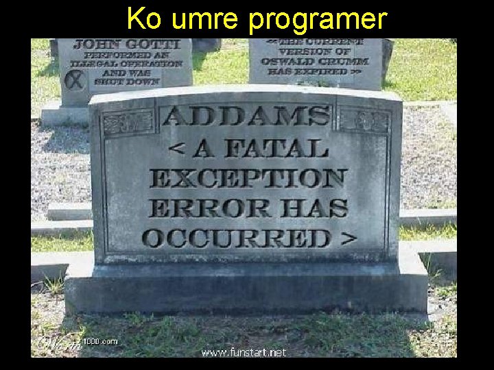 Ko umre programer 