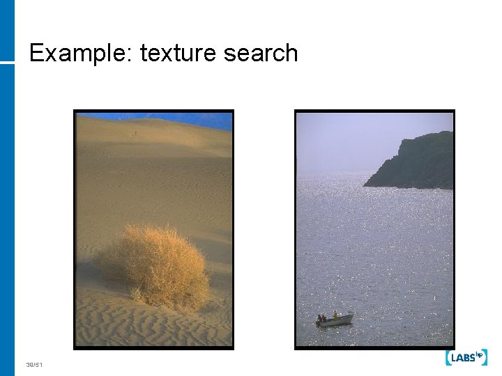 Example: texture search 39/51 