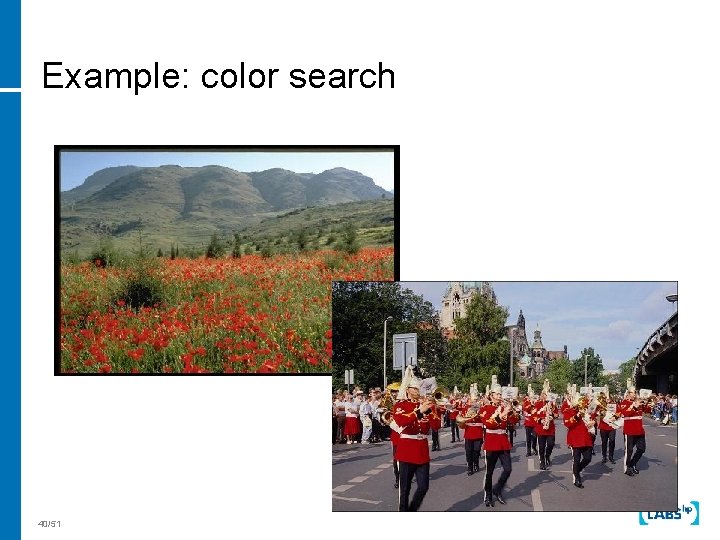 Example: color search 40/51 